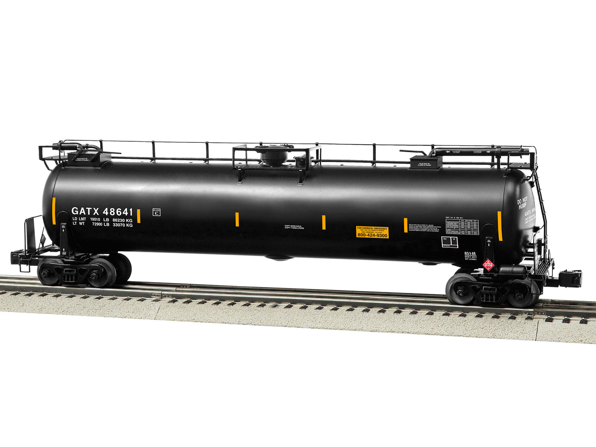 Lionel O TANKTRAIN INTERMEDIATE CAR - GATX #48641 - LNL685148