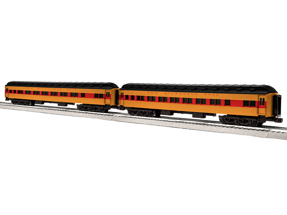 Lionel MILW 18" Heavyweight Coach 2-Pack #1 - LNL84199