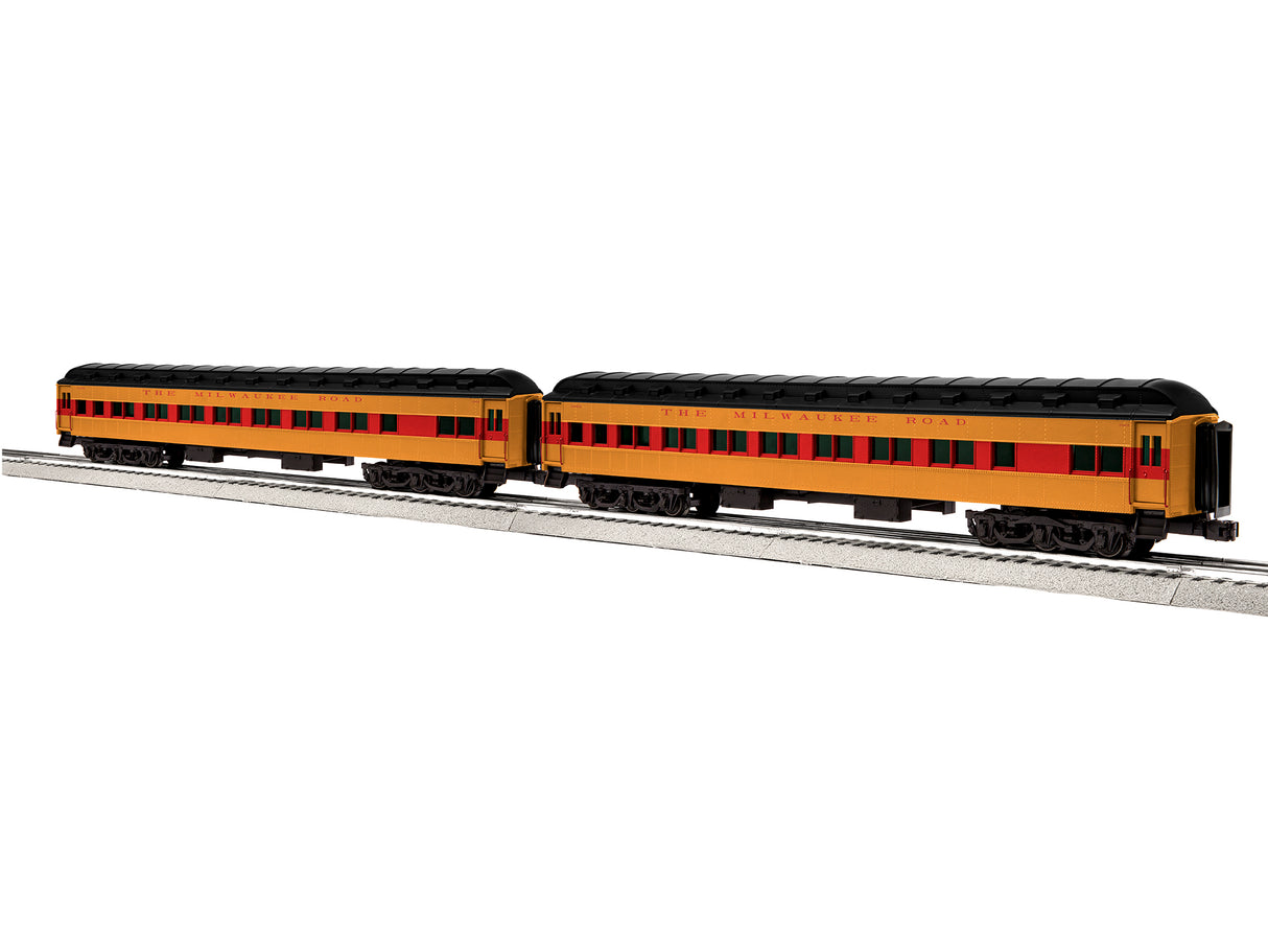 Lionel O 18'' Heavyweight Coach 2pk MILW #2 - LNL84202