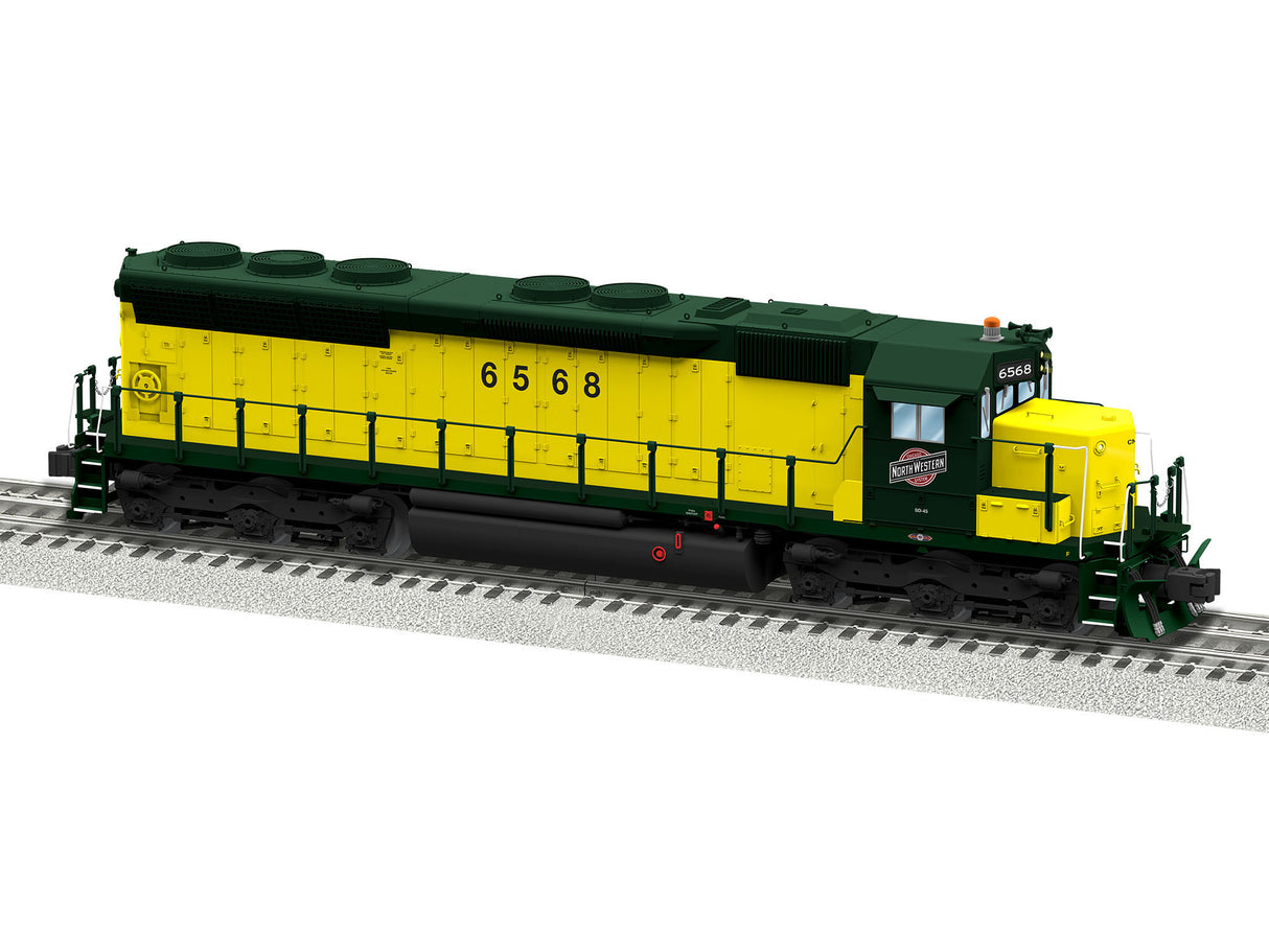 Lionel O BTO SD45 Diesel CNW #6568/LCS w/Bluetooth - LNL85033