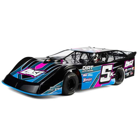 Losi 22S Dirt Late Model, 1/10 2WD RTR Dirt Oval, Blue