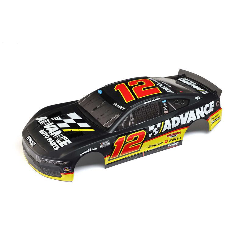 Losi Ryan Blaney #12 Advance Auto Parts 2025 Body: NASCAR GROM