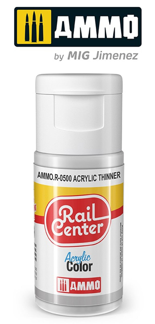Ammo by Mig - RAIL CENTER ACRYLIC THINNER (15 mL) - MIGR0500