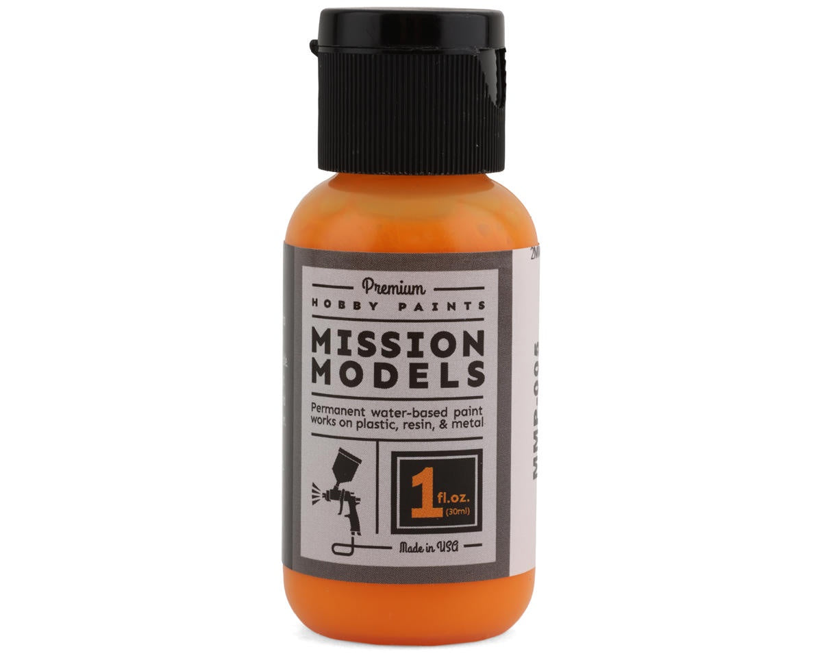 Mission Models Orange 1oz Water Based Acrylic Paint - MIOMMP005
