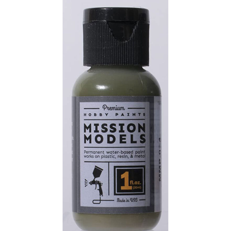Mission Models NATO Green 1oz Water Based Acrylic Paint - MIOMMP034
