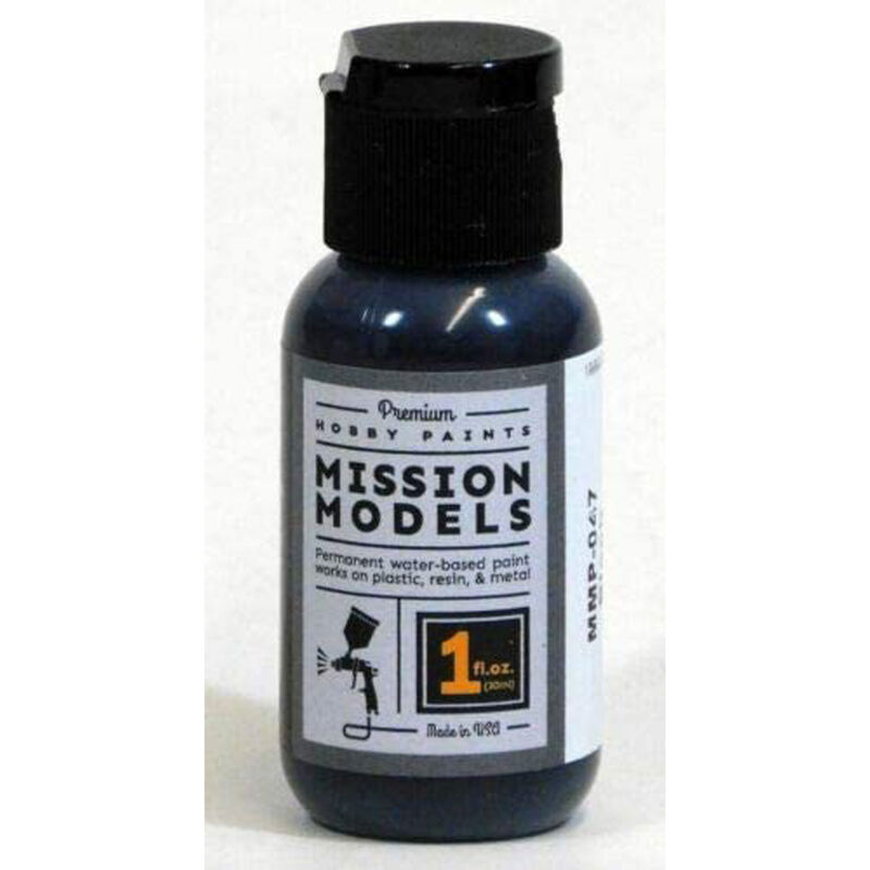 Mission Models Black 1oz Water Based Acrylic Paint - MIOMMP047