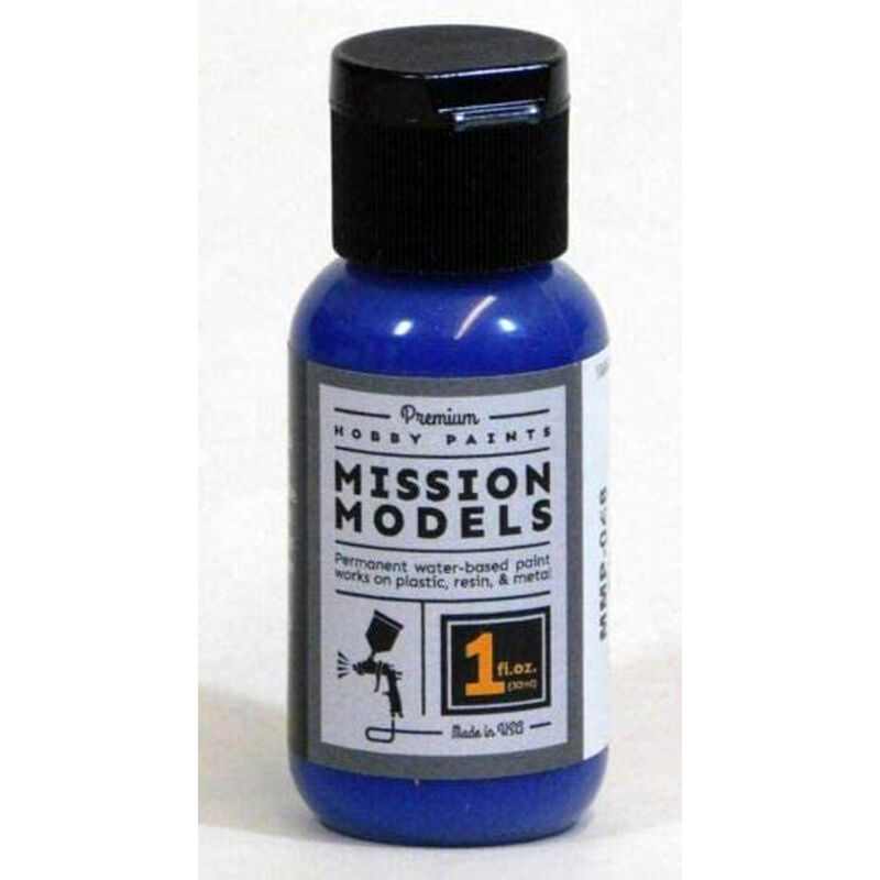 Mission Models Blue 1oz Water Based Acrylic Paint - MIOMMP048