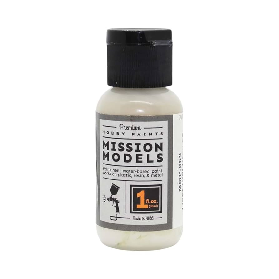 Mission Models Light Gull Grey FS 16440 1oz Water Based Acrylic - MIOMMP069