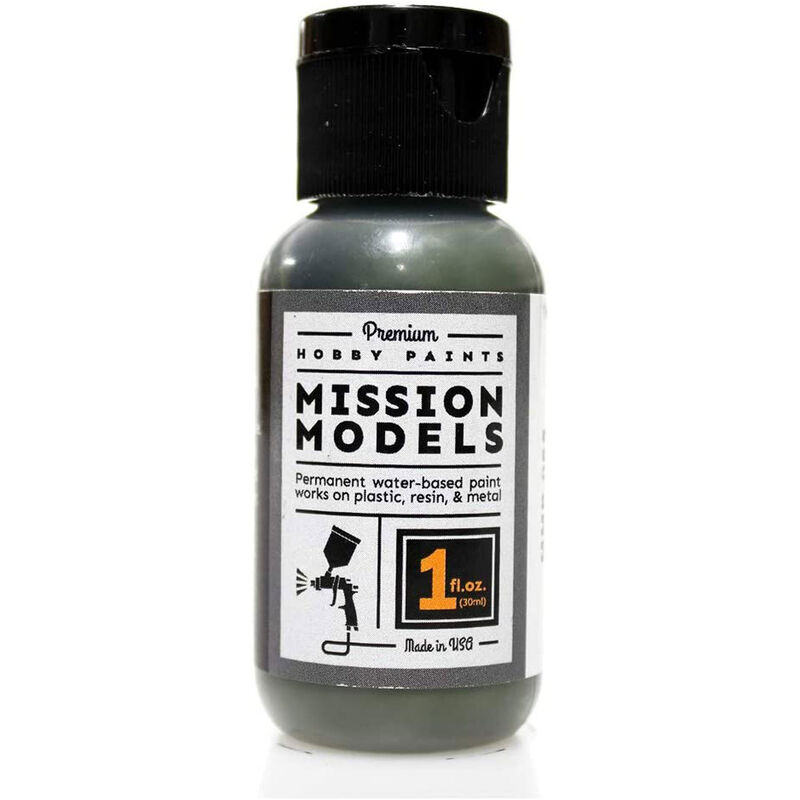 Mission Models Schwarzgrun RLM 70 1oz Water Based Acrylic Paint - MIOMMP088