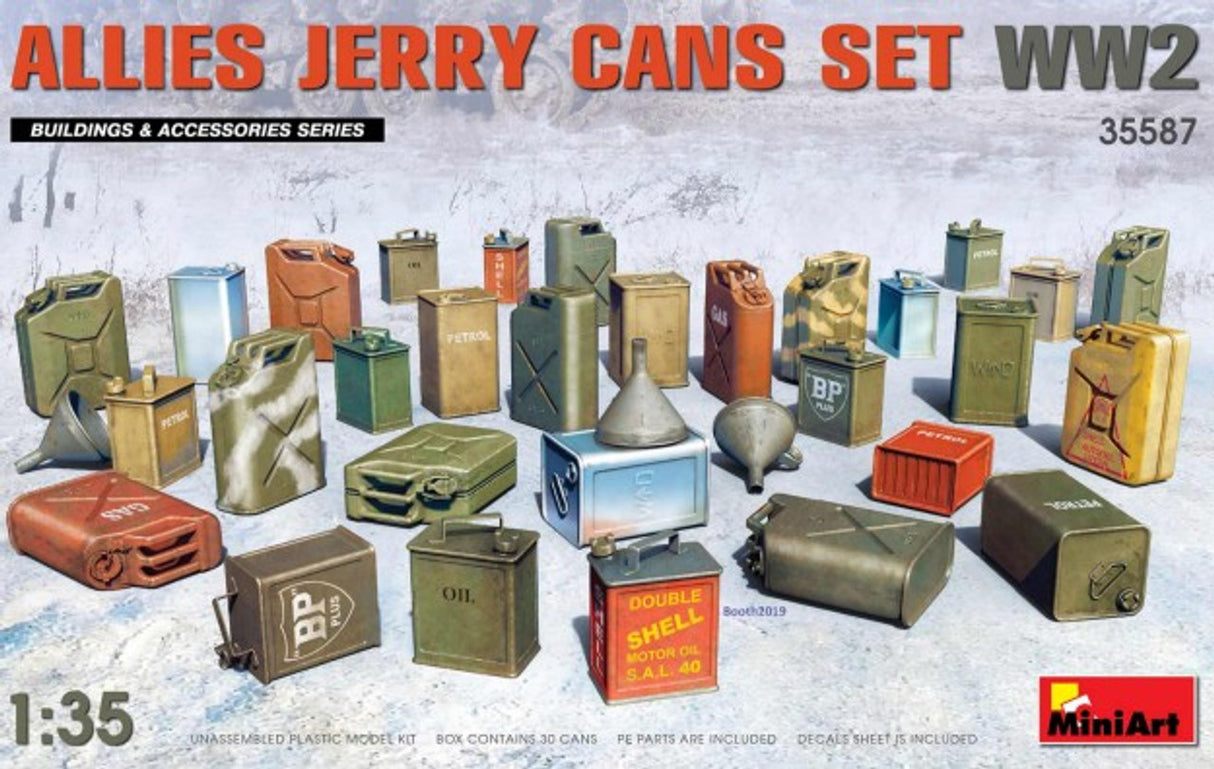 1/35 WWII ALLIES JERRY CANS SET