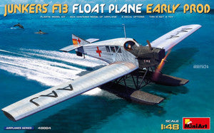 Junkers F13 Early Production Float Plane 1/48 Miniart Models