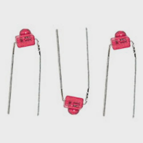 Miniatronics Micro Mini Light Emiting Diodes (LEDs) - 1/16" 1.5mm Diameter -- Red pkg(12) - MNT1200112