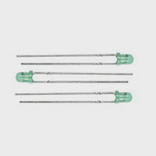 Blinker/Flasher Suberbrite Light Emiting Diodes (LEDs) - 1/8" 3mm Diameter -- Green