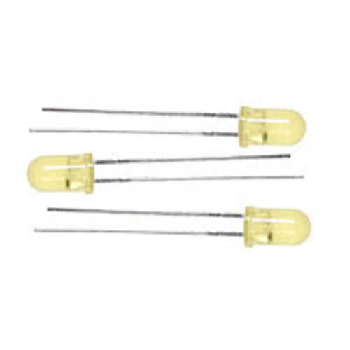Miniatronics Blinker/Flasher Suberbrite Light Emiting Diodes (LEDs) - 13/64" 5mm Diameter -- Yellow - MNT1215303