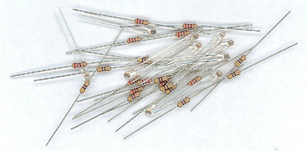 Miniatronics Yeloglo White LEDs -- 1/8" 3mm pkg(10) - MNT1231010
