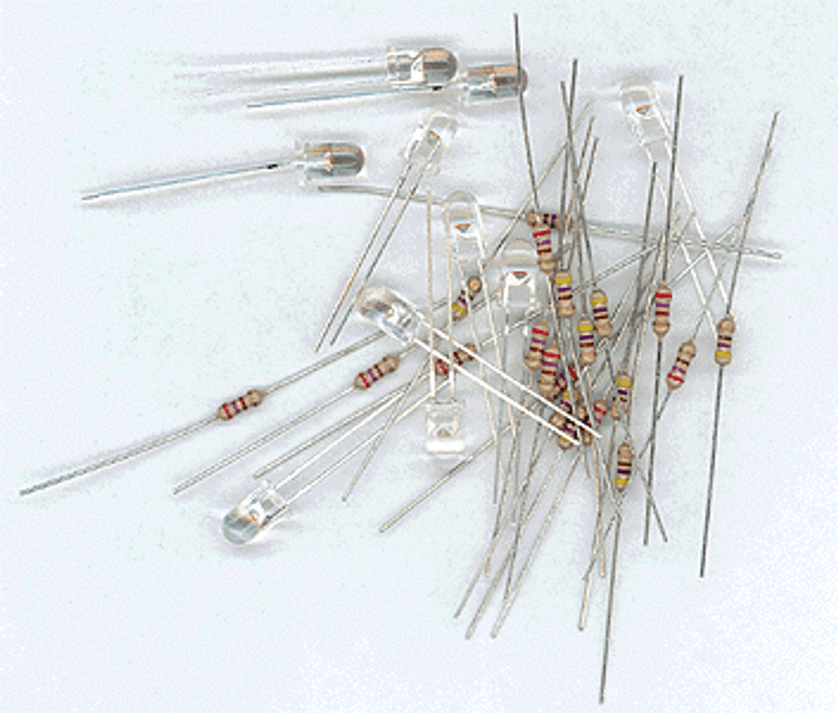 Miniatronics Yeloglo White LEDs pkg(10) -- 5mm - MNT1251010