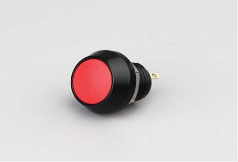 Illuminated Latching SPST Pushbutton Switches -- Red pkg(2) - Resistors