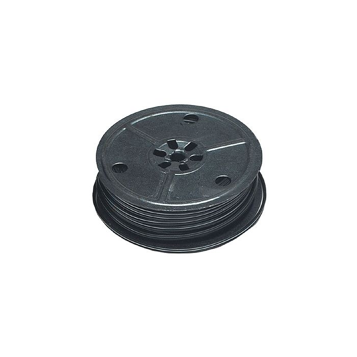 Miniatronics 28-Gauge Flat Two-Conductor Stranded Miniature Wire - 25' 7.6m -- Black - MNT4822825