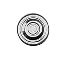 Miniatronics 8 Ohm Speakers -- 3/4" 19mm Round x 3/16" 4.7mm High (Fits N & HO scale) - MNT6007501