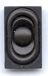 Miniatronics Digital Command Control Speakers -- Oval 15 x 25mm, 8 Ohm, 1 Watt - MNT6011501
