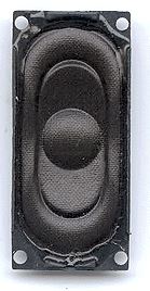 Miniatronics Digital Command Control Speakers -- Rectangular 16 x 35mm, 8 Ohm, 1 Watt - MNT6011601