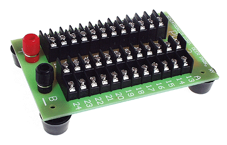 24-Position Prewired Power Distribution Block -- Rated at 15 Amps
