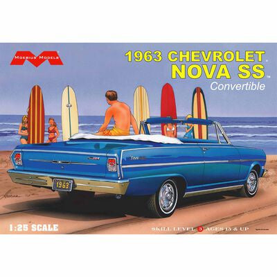 1/25 Moebius 1963 Chevrolet Nova SS Convertible