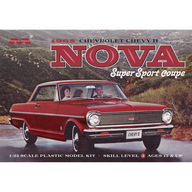 Moebius 1965 Chevy Nova Super Sport 1/25