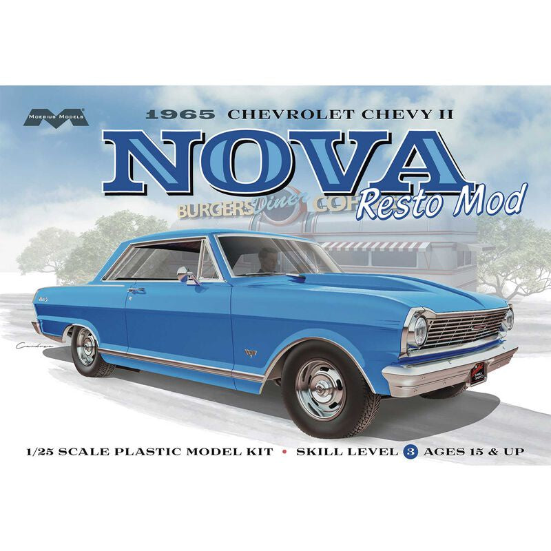 Moebius 1965 Chevy Nova Resto Mod 1/25