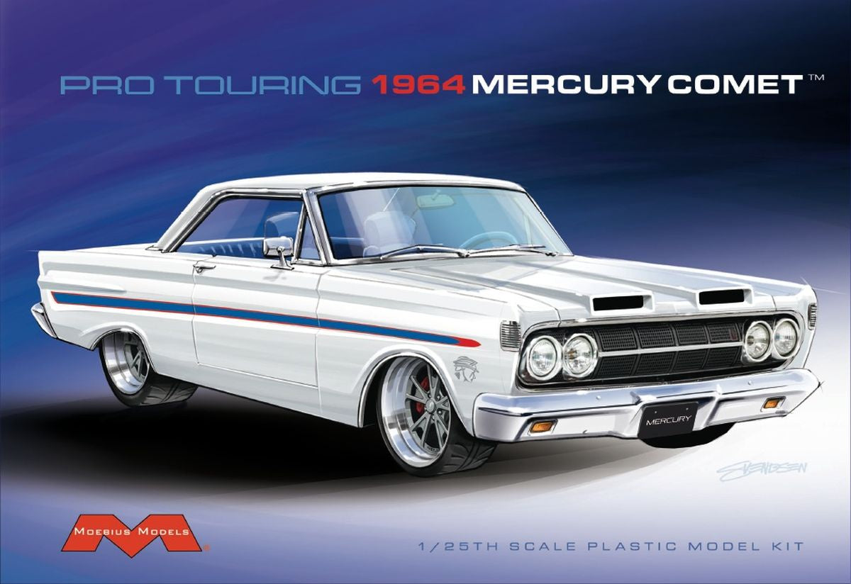 Moebius Pro Touring 1964 Mercury Comet Plastic Model Kit