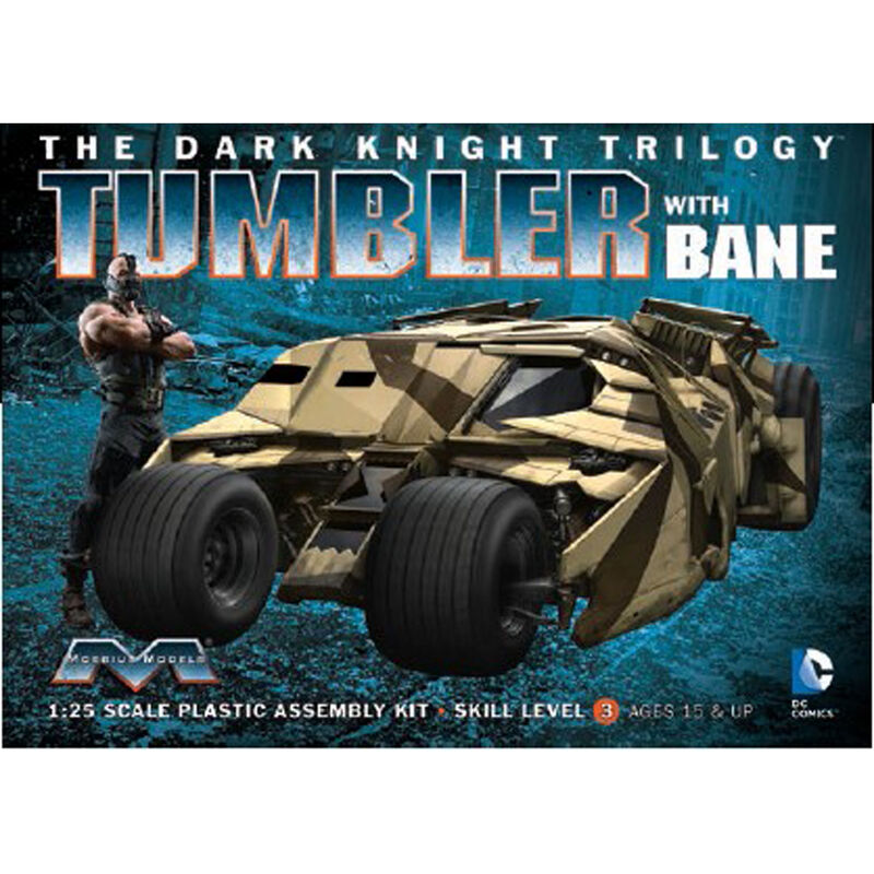 Moebius 1/25 Dark Knight Armored Tumbler w/Bane - MOE967
