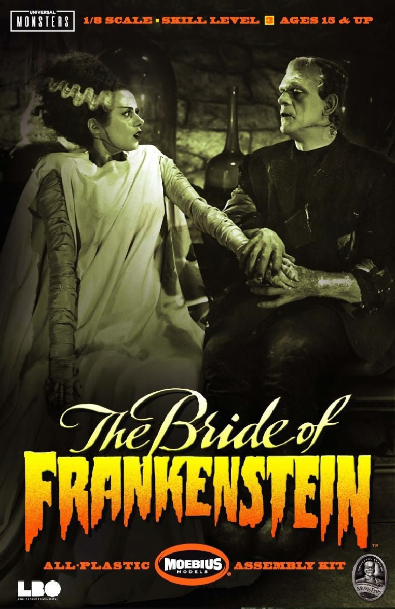 Moebius The Bride of Frankenstein Plastic Model Kit
