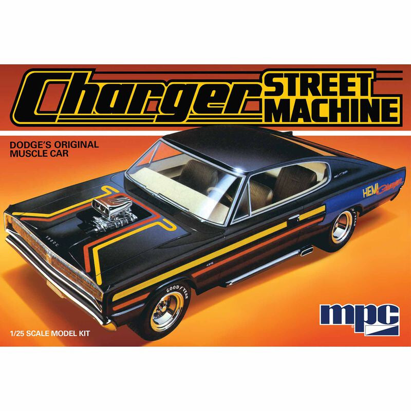MPC 1/25 1967 Dodge Charger Street Machine