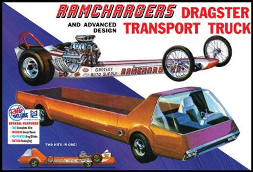 MPC Ramchargers Dragster & Transporter Truck 1:25 - MPC970