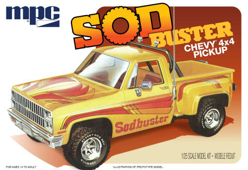 MPC 1981 Chevy Stepside Pickup Sod Buster Skill 2 - MPC972