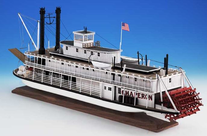 Model Shipways Model Shipways CHAPERON STERNWHEEL STEAMER 1:48 SCALE - MS2190