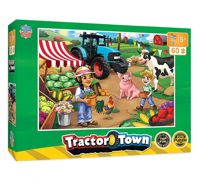 Masterpieces TRACTOR TOWN MARKET DAY 60PC PUZZLE - MST11913