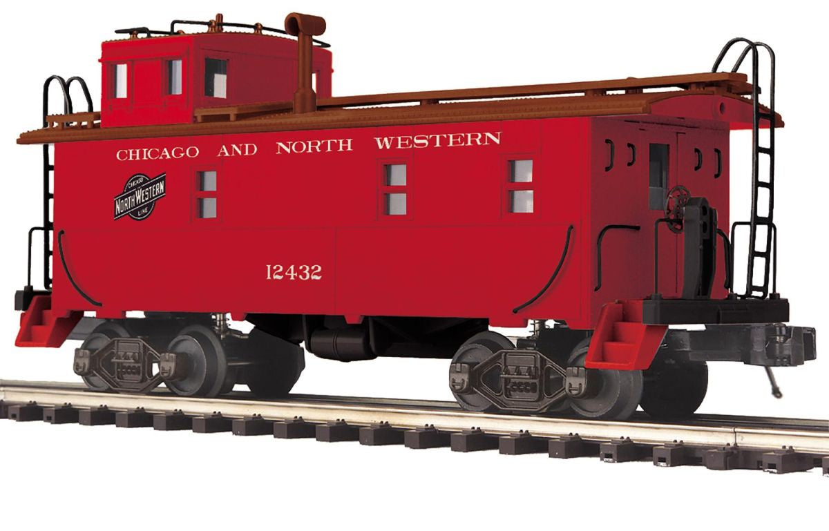 MTH 20-91871 O Chicago & North Western (C&NW) Steel Caboose