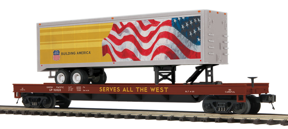 MTH - Mikes Train House UP FLAT CAR W/40' TRAILER - MTH2095422