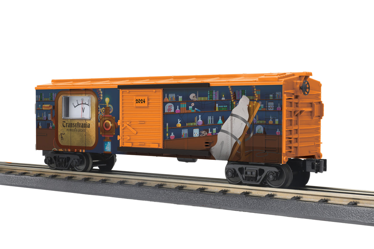 MTH O Transylvania Power Meter Boxcar