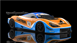 NSR0557SW MCLAREN 720S OPTIMUM MOTORSPORT GT OPEN 2022 #72 SW SHARK 25K EVO