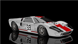 NSR0603SW GT40 Le Mans 24h 1966 #59 SW SHARK 21.5K EVO