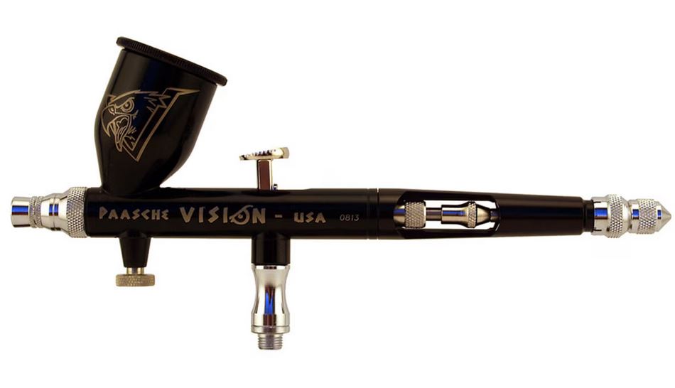 Paasche Vision Airbrush with .2mm Head - Airbrush Only - PASTGX0L