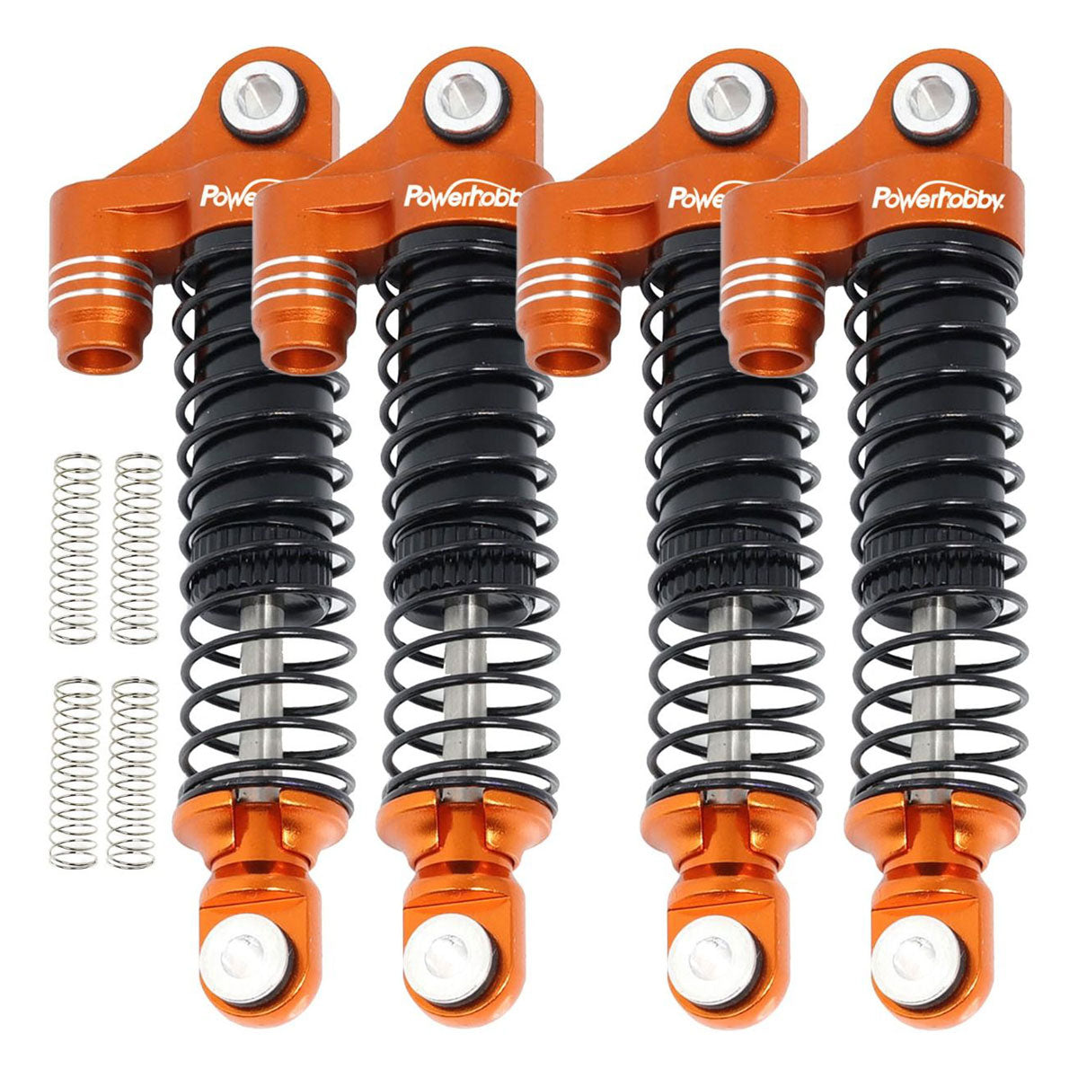 Aluminum 51mm Long Travel Shocks, Orange, for Traxxas TRX-4m