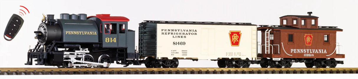 Piko 38107 Pennsylvania (PRR) Freight R/C Starter Set (G-Scale) - PIKO38107