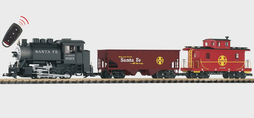 Piko 38108 Santa Fe (SF) Freight R/C Starter Set (G-Scale) - PIKO38108