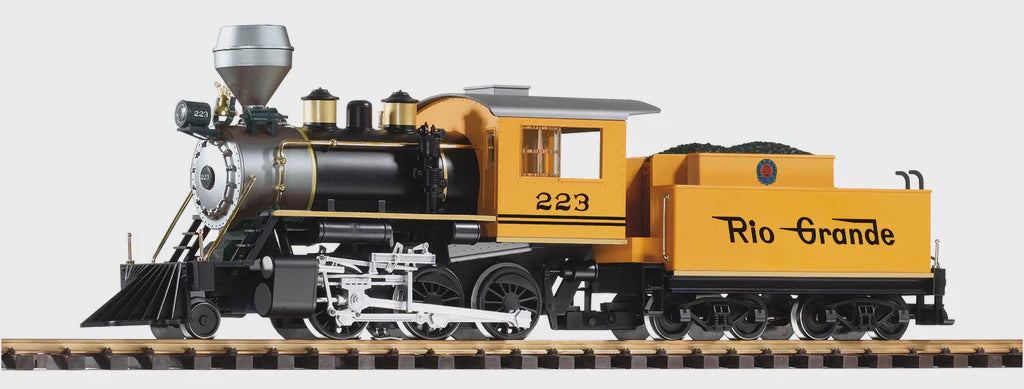 PIKO 38237 Denver & Rio Grande Western (D&RGW) Mogul 223 Steam Locomotive w/ Sound and Smoke (G-Scale)