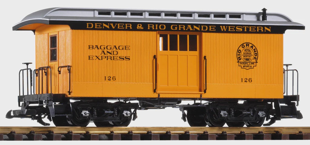 Piko 38603 Denver & Rio Grande Western (D&RGW) Wood Baggage Car #127