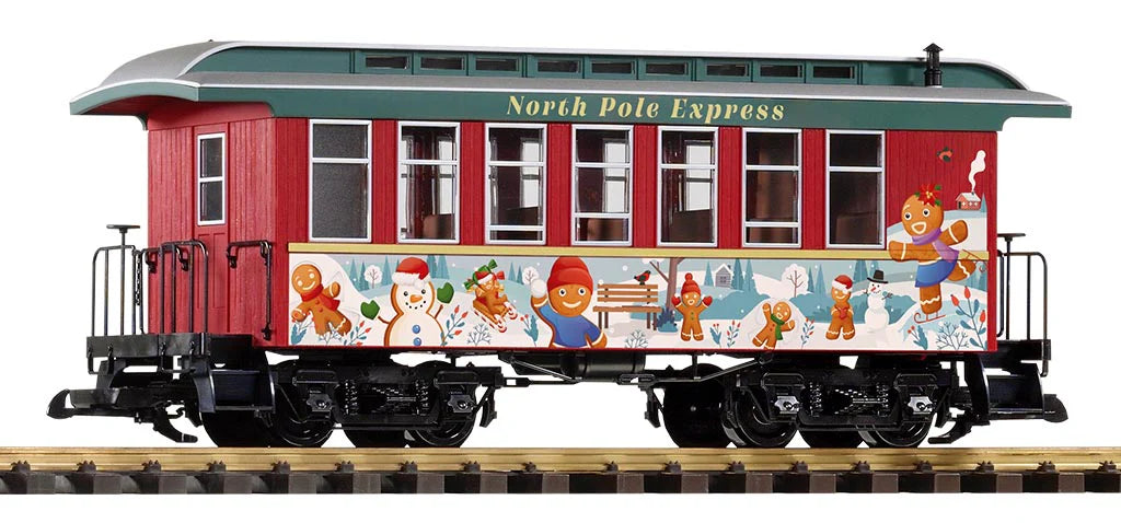 Piko 38669 North Pole Express Coach (G-Scale)