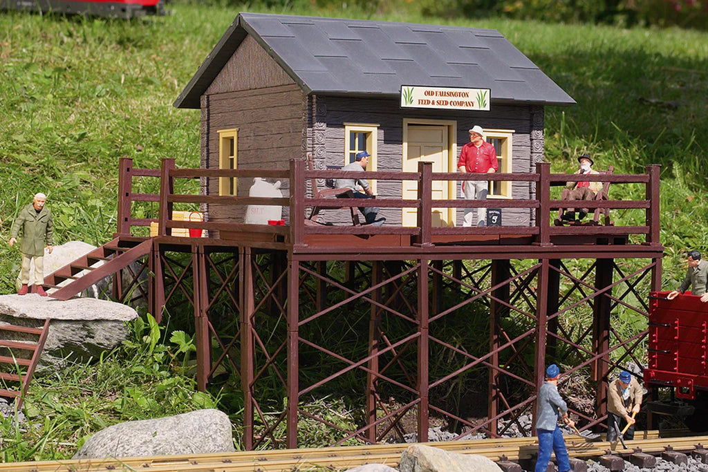 Piko 62112 Old Fallsington Feed & Seed, Building Kit (G-Scale)